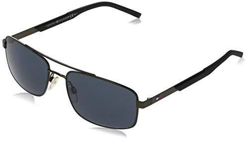 Tommy Hilfiger TH 1674/S Gafas de Sol, Rutenio Oscuro-Negro Mate