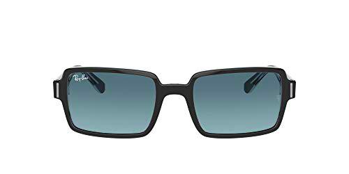 Ray-Ban 0RB2189 Lentes Oscuros, Black ON Transparent, 52 Unisex