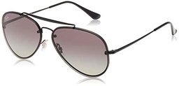 Ray-Ban 0Rb3584N, Gafas de Sol Unisex adulto, Negro (Demi Glos Black), 61