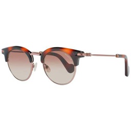 MONCLER ML0035 52F 47 Gafas de Sol, Marrón (Avana Scura/Marrone Grad)