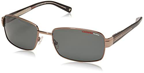 Carrera 8037/S Gafas de Sol, Mtt Negro, 58 para Hombre