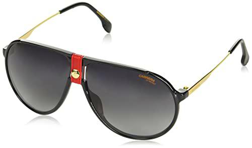 Carrera 1034/S Gafas, Black/Grey Shaded, 63 para Hombre