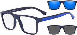 Emporio Armani 0EA4115 Gafas de Sol, Matte Dark Blue