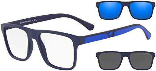 Emporio Armani 0EA4115 Gafas de Sol, Matte Dark Blue