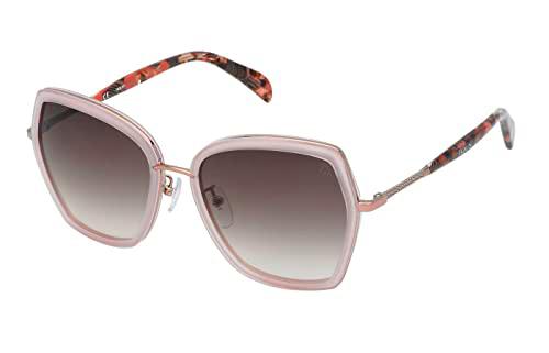 TOUS STOB21 Gafas, Shiny Opal Pink, 56 para Mujer