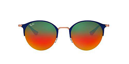 Ray-Ban 0Rb3578 Gafas de Sol, Copper Top Blue, 51 Unisex-Adulto