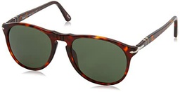 Persol Icons Gafas de Sol, Marrón (Havana/Green), 52 Unisex-Adulto