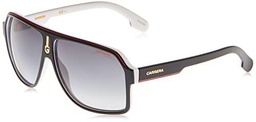 Carrera 1001/S 9O BLX Gafas de Sol, Rojo (MTBKRTCRYRED/Dark Grey SF)