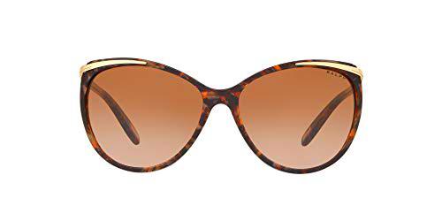 Ralph Lauren 0RA5150 Gafas de Sol, Brown Marble, 59 para Mujer