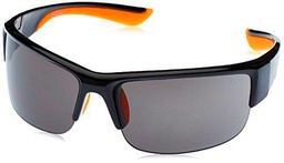 Dice - Gafas de Sol Deportivas Negro Shiny Orange