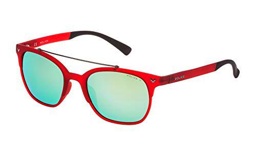 Police SK046516F5V Gafas de Sol, Rojo, 51 para Hombre