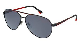 Police Synth 2 Gafas, Total Semi Matt Grey, 61 para Hombre