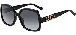 Jimmy Choo Sammi/G/S HA Gafas, Black/GY Grigio, 55 Mujeres