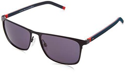 Tommy Hilfiger TH 1716/S Gafas de Sol, MTBLUERED, 57 para Hombre