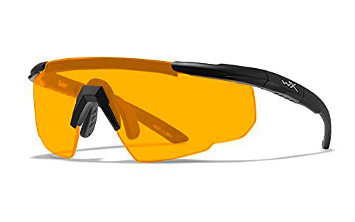 Wiley X Saber Advanced Gafas De Sol, Unisex, Matte Black/Light Rust