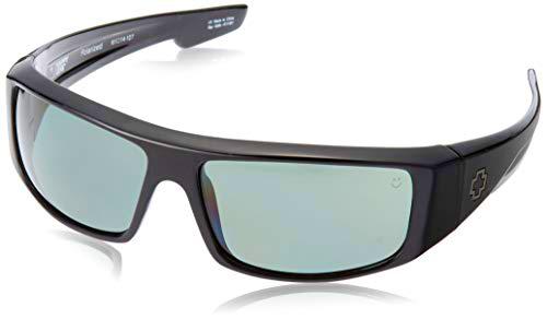 Spy Logan Gafas, Unisex Adulto, Black, 0