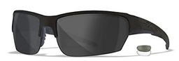 Wiley X Wx Valor Lentes, Gris Humo/Claro, Small/Large Unisex