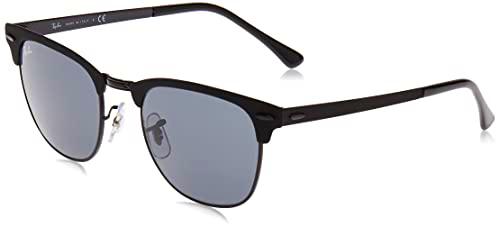 Ray-Ban 0rb3716 186/R5 51 Gafas de Sol, Shiny Black Top Matte, Unisex