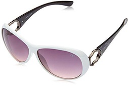 Dice - Gafas de Sol para Mujer Blanco Solid White