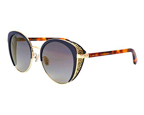 Jimmy Choo Gabby/F/S G4 Gafas, Black Gold/GY Grey, 56 Mujeres