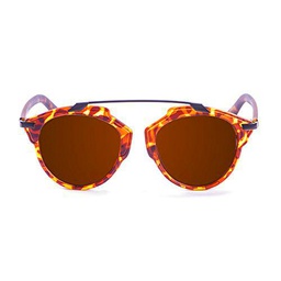 Paloalto Sunglasses Santorini - Gafas de Sol Unisex, Demy Brown