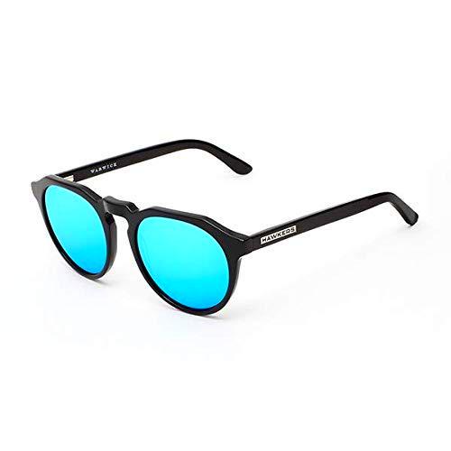 HAWKERS Warwick X Gafas de sol, NEGRO/AZUL, One Size Unisex-Adult