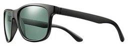 Solar Strummer Gafas de Sol polarizadas Unisex, Negro