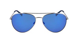 Nautica N4647SP Gafas, Matte Gunmetal/Blue Mirror, Taille Unique para Hombre