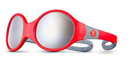 Julbo Loop L Gafas de Sol, Rojo/Gris, Talla única Unisex Adulto