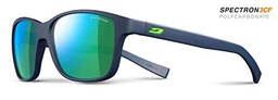 Julbo Powell Gafas de Sol, Unisex Adulto, Azulo Oscuro Opaco/Verde