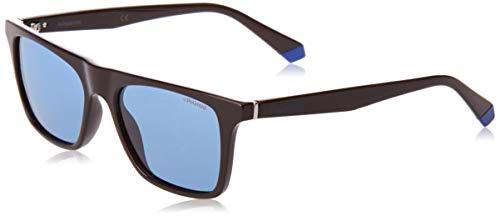 Polaroid PLD 6110/S gafas de sol, BLK BLUE, 53 Unisex Adulto