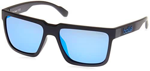 bollé Frank Gafas de Sol, Matte Black, Medium Adultos Unisex