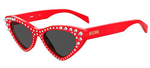 MOSCHINO MOS006/S/STR Gafas, C9A, 52 para Mujer