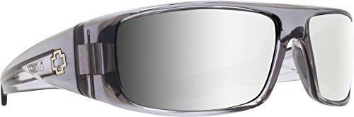 Spy Logan Gafas, Clear Smoke, Talla única Unisex Adulto