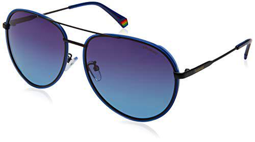 Polaroid PLD 6116/g/s Sunglasses, PJP/WJ Blue, 61 Mens