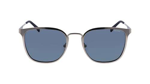 Nautica N4650SP Gafas, Matte Gunmetal, Taille Unique para Hombre