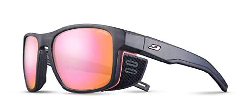 Julbo Shield M Gafas de Sol, Gris/Rosa, Talla única Unisex Adulto