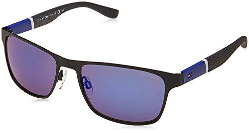 Tommy Hilfiger TH 1283/S Gafas, Bk Bluwhtgry, 57 Unisex-Adulto