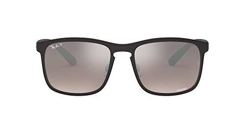 Ray-Ban 0RB4264 Gafas de Sol, Matte Black, 57 para Hombre