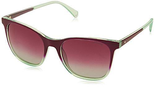 Polaroid PLD 4059/S JR LPP 53 Gafas de Sol, Verde (Shdgrn Brgnd/Brown), Mujer