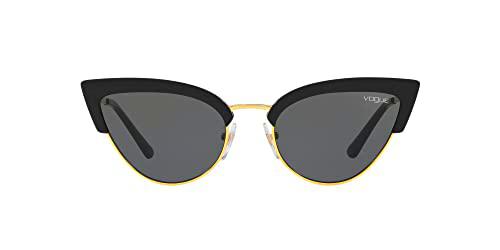 Vogue 0VO5212S Gafas de Sol, Black/Gold, 55 para Mujer