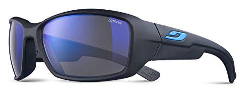 Julbo Whoops Gafas de Sol, Unisex Adulto, Negro Opaco/Azul