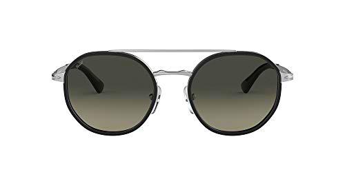 Persol 0PO2456S Gafas de sol, Wrap, 53, Silver