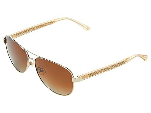 Kate Spade Fara/S Gafas, Dorado/Marrón Degradado Polarizado