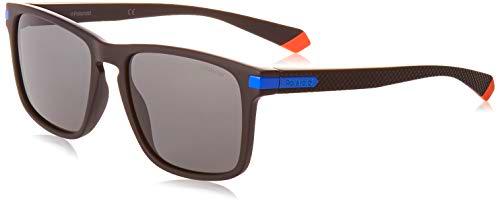 Polaroid PLD 2088/S gafas de sol, MTBLKBLUE, 55 Unisex Adulto