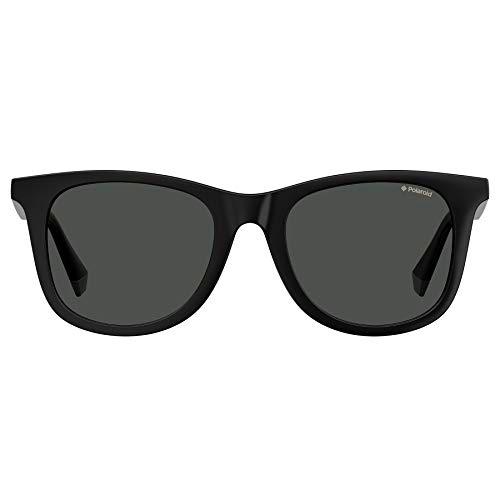 Polaroid PLD 6112/f/s Sunglasses, 807/M9 Black, 53 Unisex-Adult