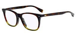 FENDI FF M0004 TMY 53 Gafas de Sol, Verde (Hvgrn Winrbb), Hombre