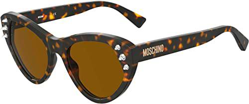 MOSCHINO MOS108/S Gafas, 086, 54 para Mujer