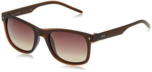 Polaroid PLD 2038/S 94 J7M 52 Gafas de Sol, Marrón (Brown/Brown Polar DS), Hombre