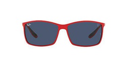 Ray-Ban 0RB4179M Gafas, Matte Red, 60 Unisex Adulto